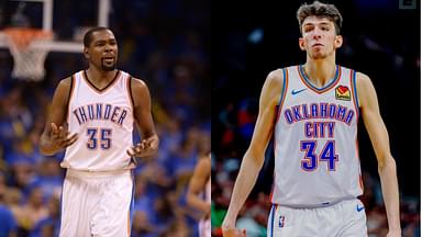 “Chet Holmgren in the summer league Kevin Durant”: OKC’s 7’1 rookie with 13 pts and 3 blocks in the 1st quarter of his debut sends NBA Twitter on a frenzy