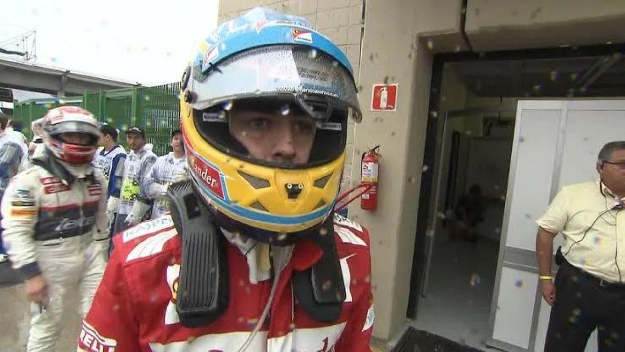 "I got out of my car and I was looking at Massa" - Fernando Alonso reveals the real reason behind the incident that created the 'Ferrari Stare' meme