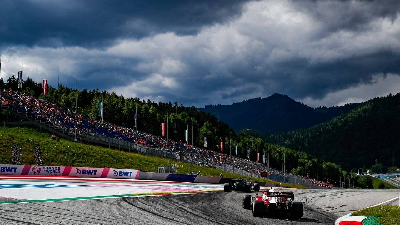 "Chance of rain for the race goes up" - High chances of a wet Austrian GP as raindrops scatter