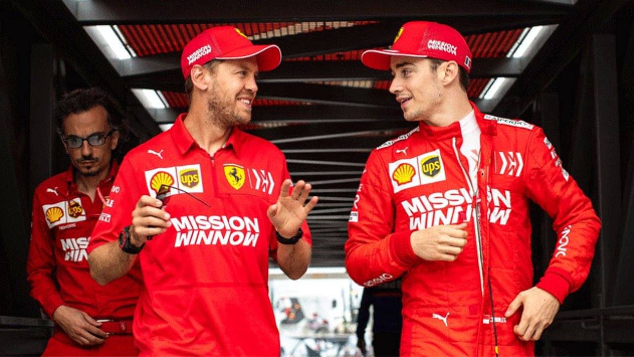 "Sebastian Vettel must've thought I was weird"- Charles Leclerc reveals how much he admired 4-time World Champion teammate at Ferrari