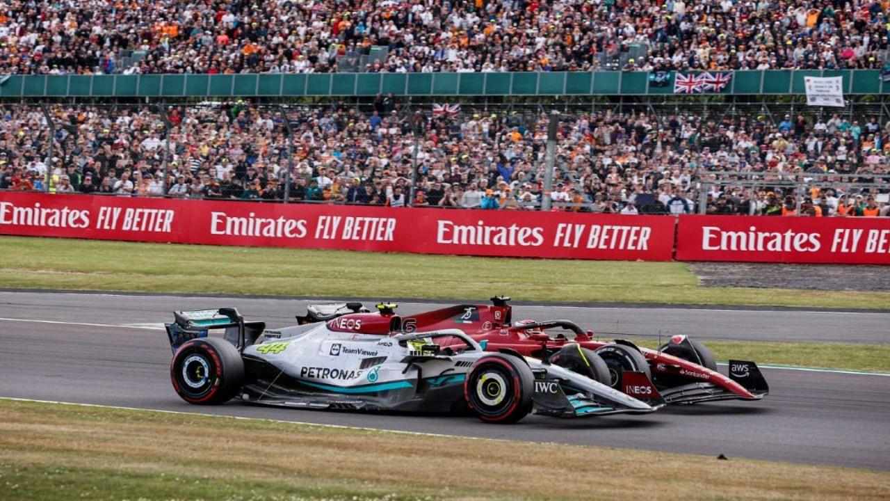 "I don’t want to just clip you and send you off" - Lewis Hamilton told Charles Leclerc he was anxious at the Copse corner during British GP