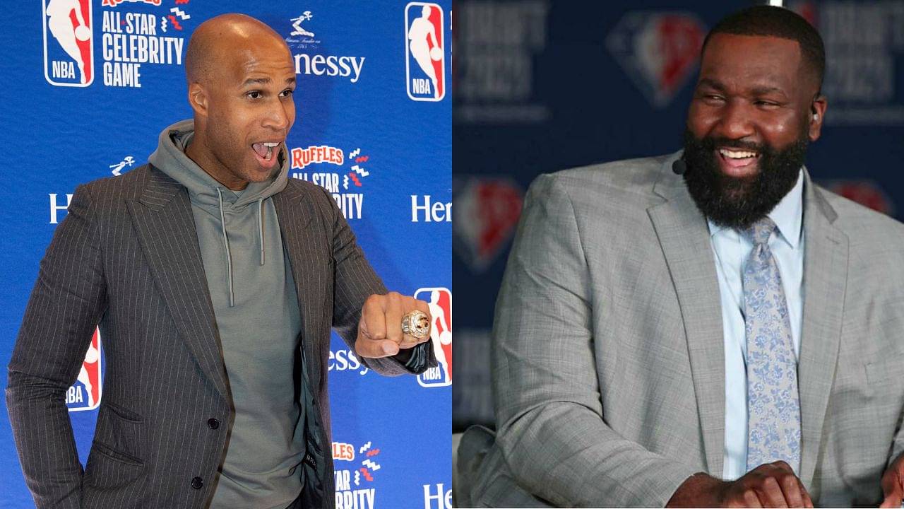 "The buffet doesn't close till 5:30 Kendrick Perkins": Richard Jefferson tries to lure Big Perk who wants no more of the Lakers