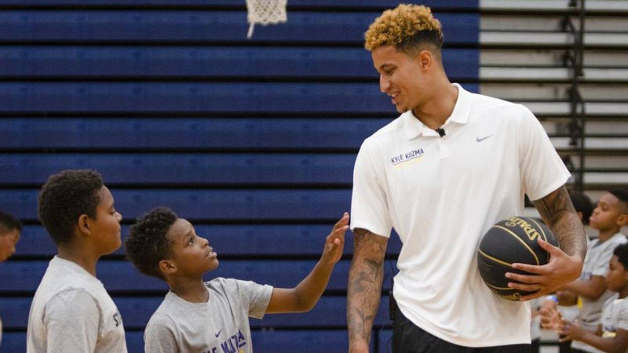 "You're not Kyle Kuzma, you're just a wannabe!": Kid refused to recognize former Lakers' star at his own basketball camp