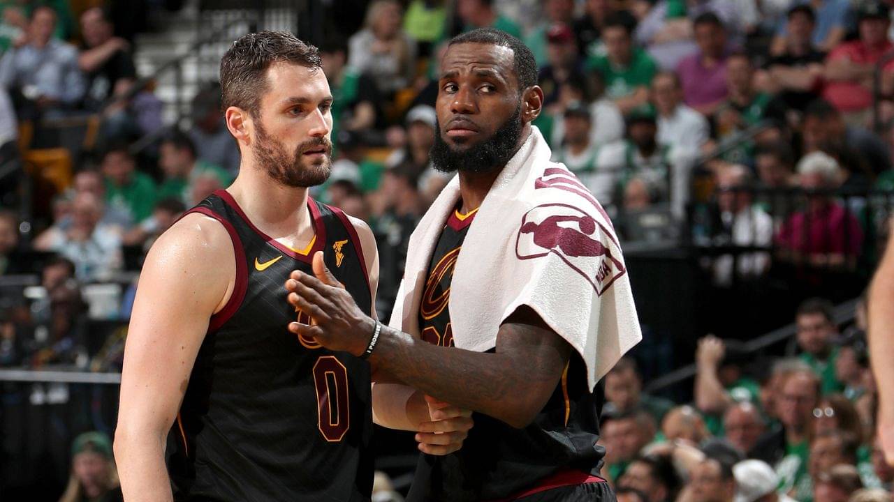 “LeBron James and Kevin Love had the most toxic relationship”: NBA Twitter reminisces over how far Love and the Lakers star have come along