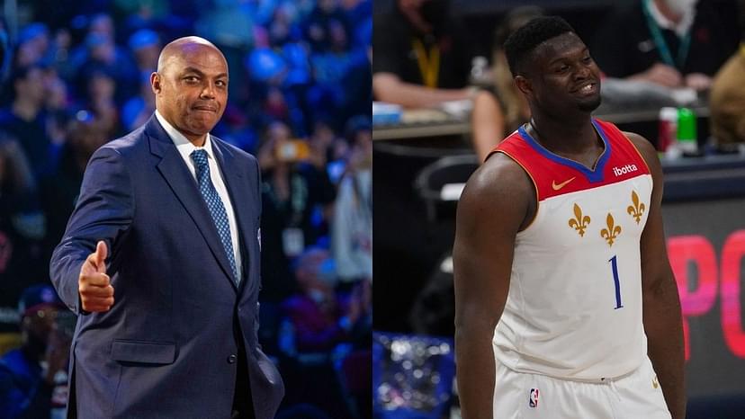 "252 lbs" Charles Barkley was roasted while getting compared to Zion Williamson's shooting form