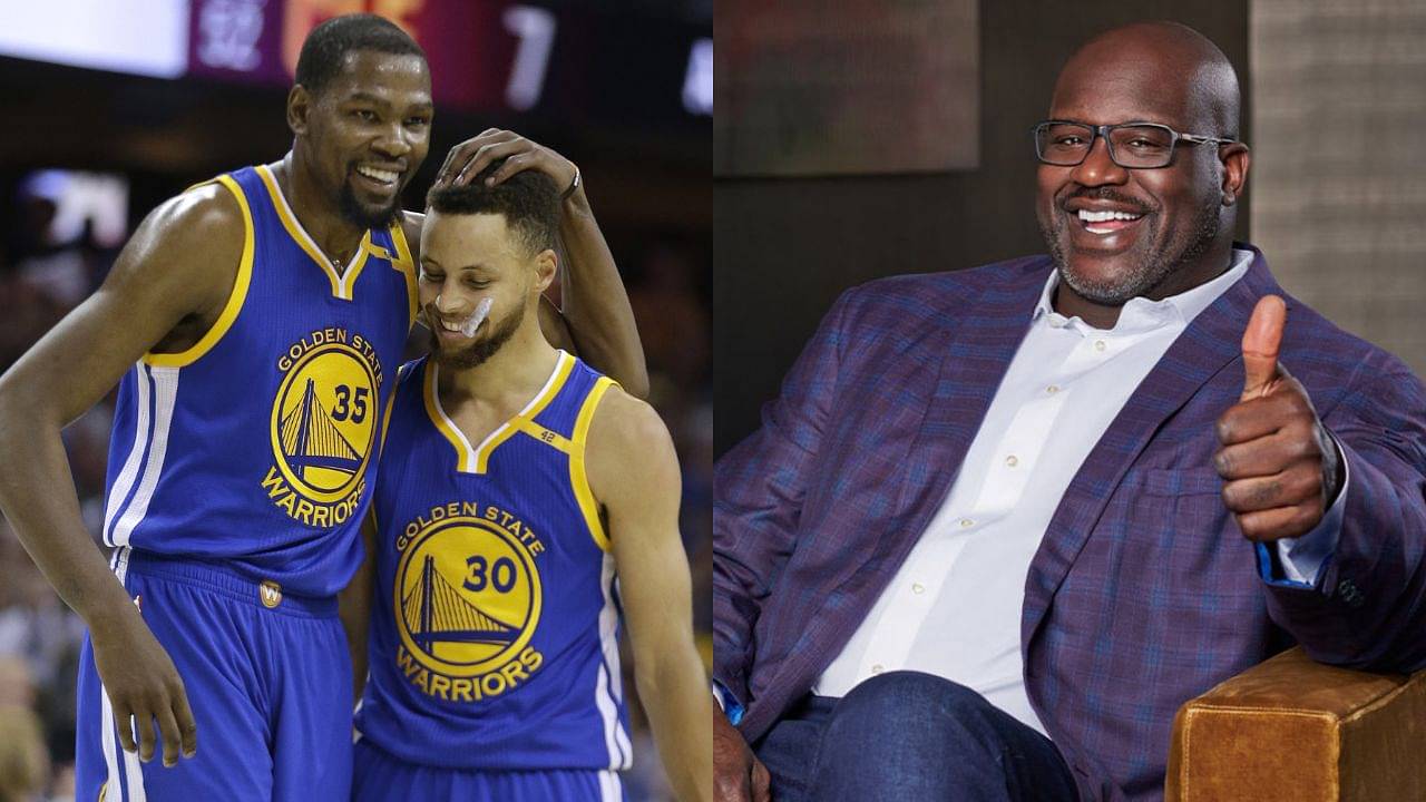 “Steph Curry ain’t dumb, he let Kevin Durant go off!”: Shaquille O’Neal praises Warriors MVP’s passiveness to ‘Slim Reaper’ during title runs against LeBron James