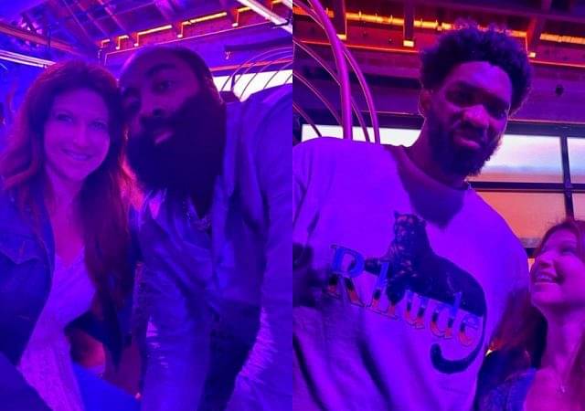 "Joel Embiid is using Rachel Nichols to get Jimmy Butler back!": NBA Twitter reacts as former ESPN reporter was seen partying with JoJo and James Harden