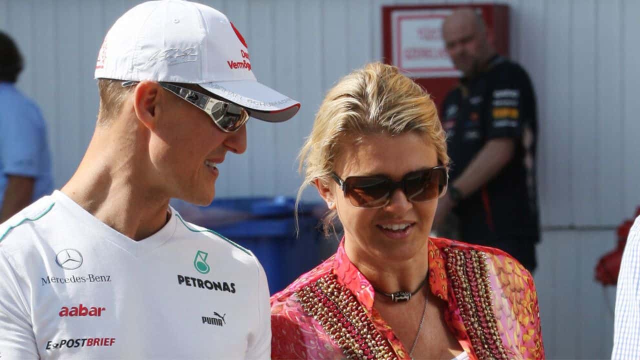 "Corinna Schumacher had to accept her new life and had to sell private