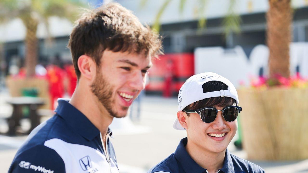 "Tsunoda showed up an hour late" - AlphaTauri's Pierre Gasly talks about a disastrous dinner date with his teammate Yuki Tsunoda in Milan