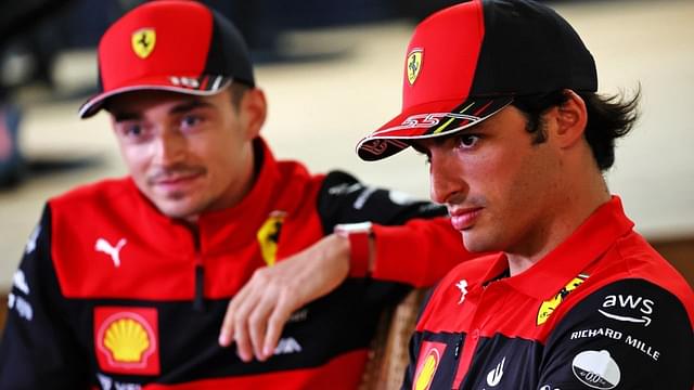 "It's not time to give team orders as of yet"- Charles Leclerc and Carlos Sainz will continue fight against each other in the coming rounds