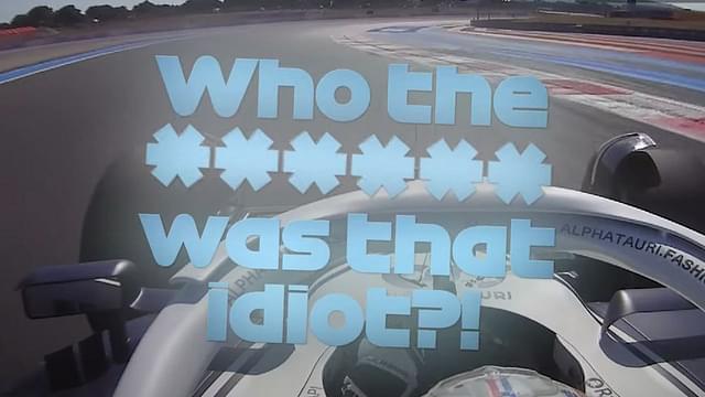 "Who the f*** was that idiot?" - Pierre Gasly nearly avoids a $100,000 crash with Red Bull successor at the French Grand Prix