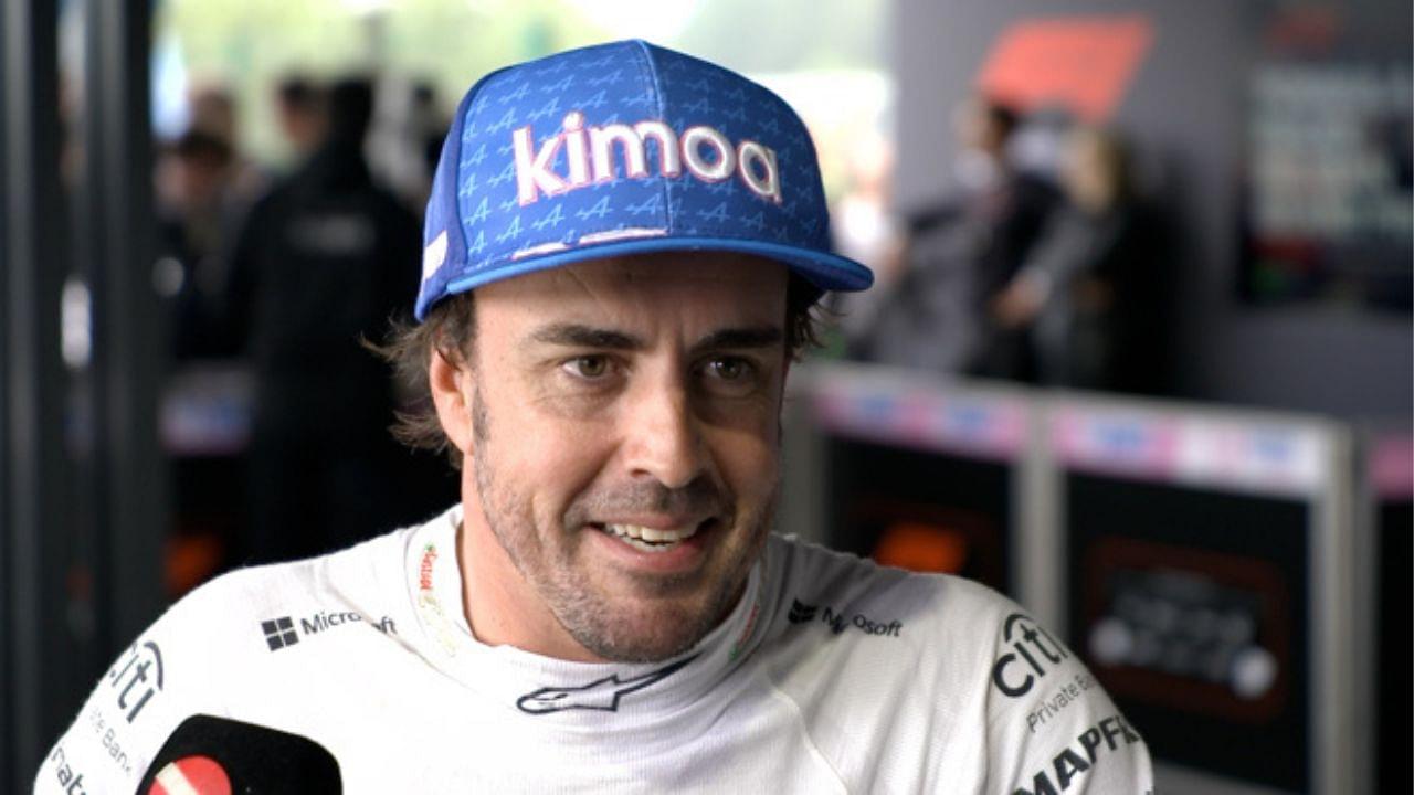 2-time world champion Fernando Alonso mocks Ferrari's strategy as he snatches P5 from Charles Leclerc in Belgium GP