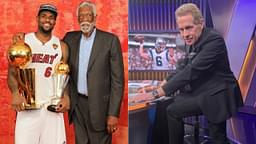 Skip Bayless cold-heartedly attacks 6’9” LeBron James for not posting a social media post about Bill Russell’s passing