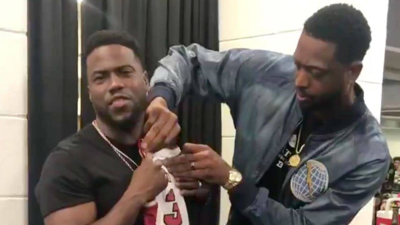 $170 million worth Dwyane Wade trolled comedian Kevin Hart after the 2018 NBA Playoffs