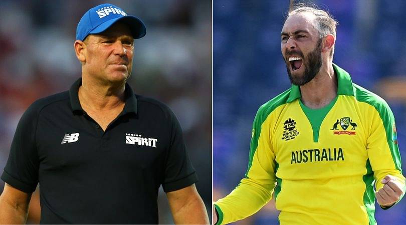 Australian all-rounder Glenn Maxwell has credited Shane Warne for convincing him to play in the Hundred cricket with London Spirit.