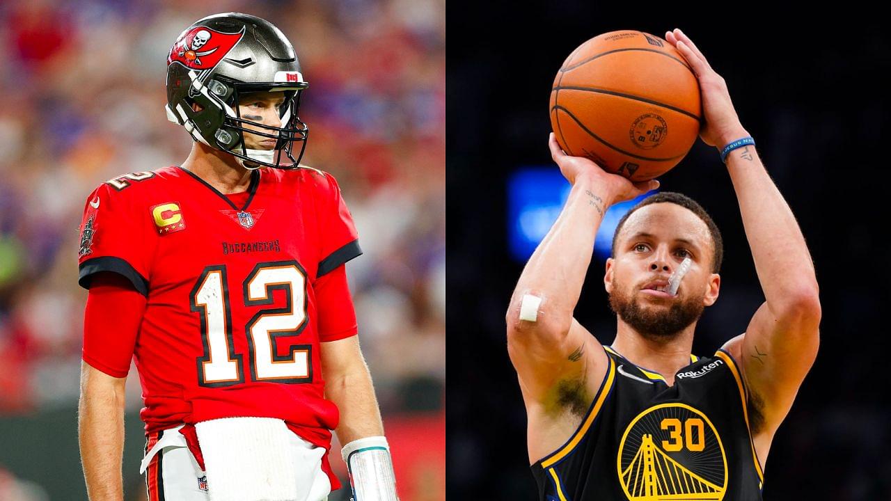 "Stephen Curry could be the Tom Brady of the NBA": $40 million NBA analyst compares the longevity of the two superstars