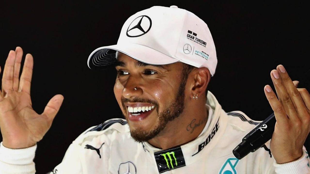 Lewis Hamilton's hilarious reaction after realizing that his mind games worked against Sebastian Vettel