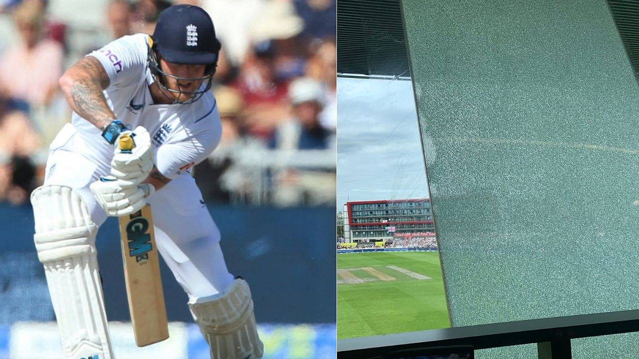 English captain Ben Stokes smashed a glass window during the 2nd test against South Africa, and a journalist requested him to be cautious.