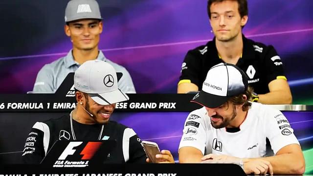 "Disrespectful towards the media": 7-time World Champion Lewis Hamilton used Snapchat filters on Carlos Sainz during FIA press conference