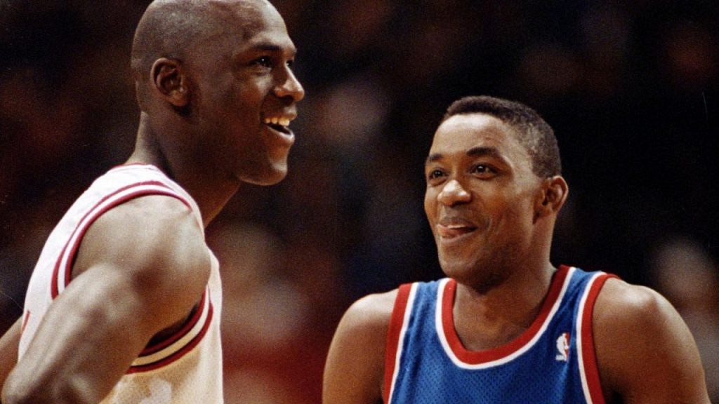 Michael Jordan gave Isiah Thomas 49 reasons to never 