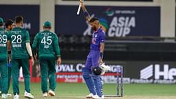 Hardik Pandya injured his back during the 2018 Asia Cup match against Pakistan, and he won the match against Pakistan in 2022.