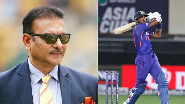 Ravi Shastri has applauded Hardik Pandya for his match-winning performance against Pakistan in the Asia Cup 2022 match.