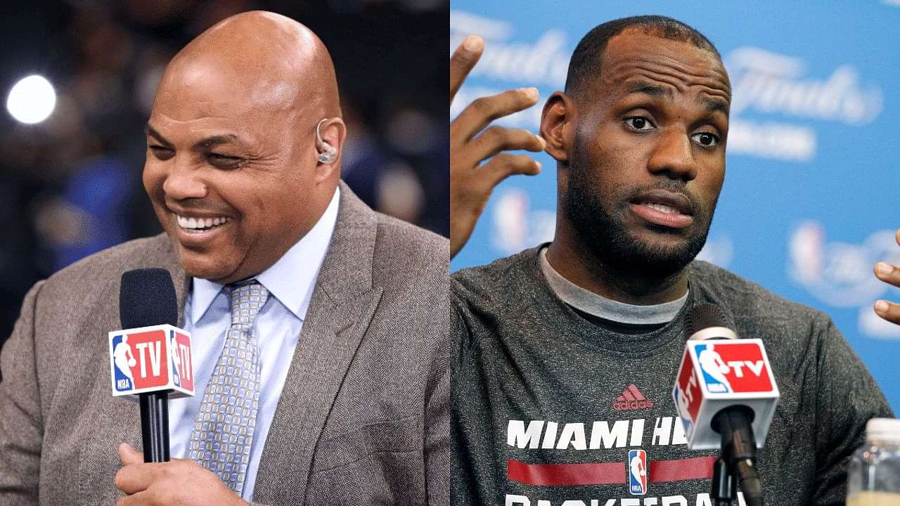 Charles Barkley goes off on LeBron James’ receding hairline, leaving ...