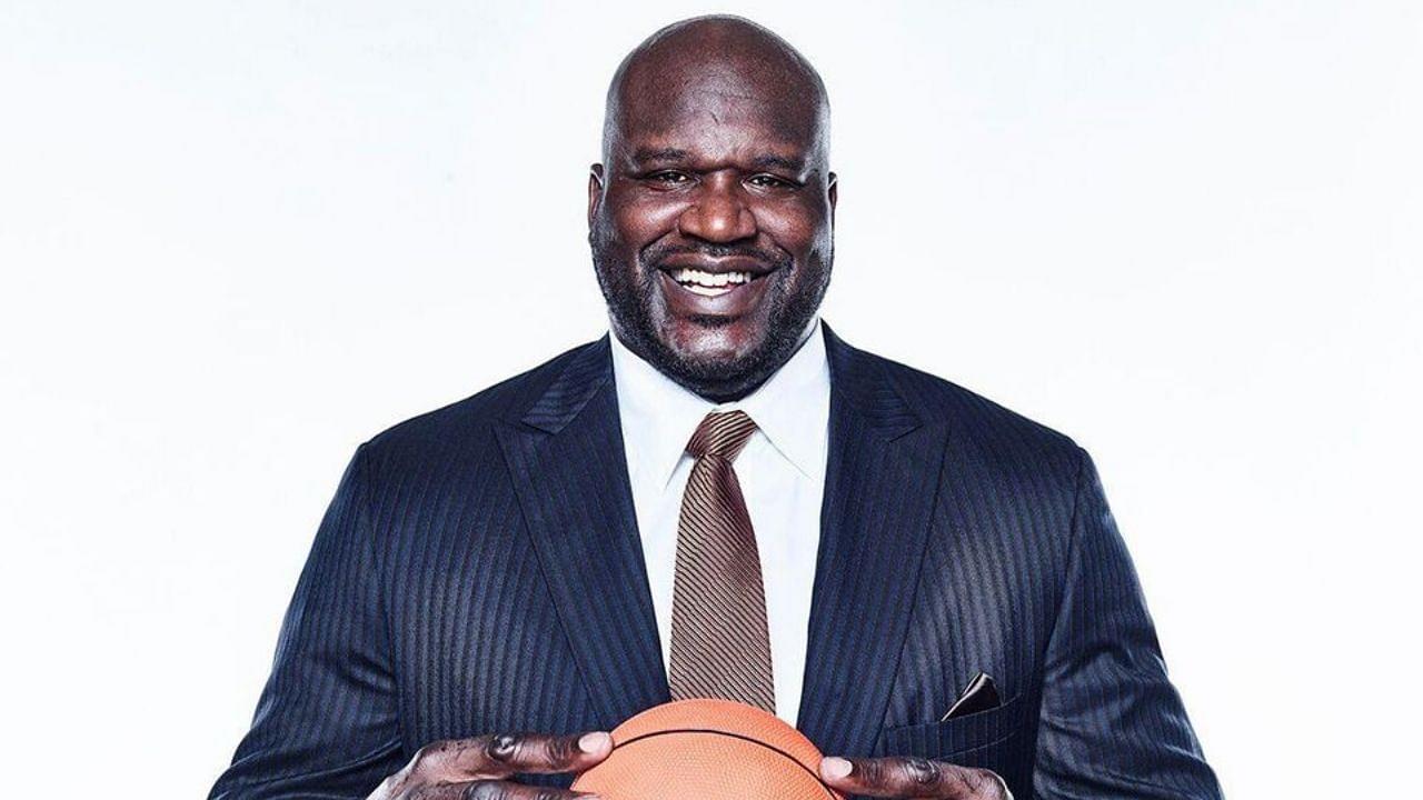 350 lbs Shaquille O'Neal was under fire for "tackling and punching" a TNT studio co-worker