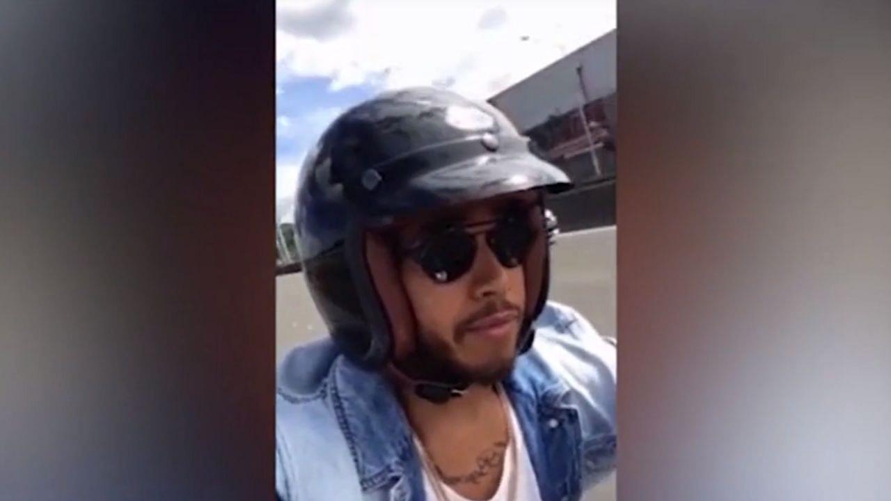 Lewis Hamilton escaped $150 in fine for violating road safety rules in New Zealand