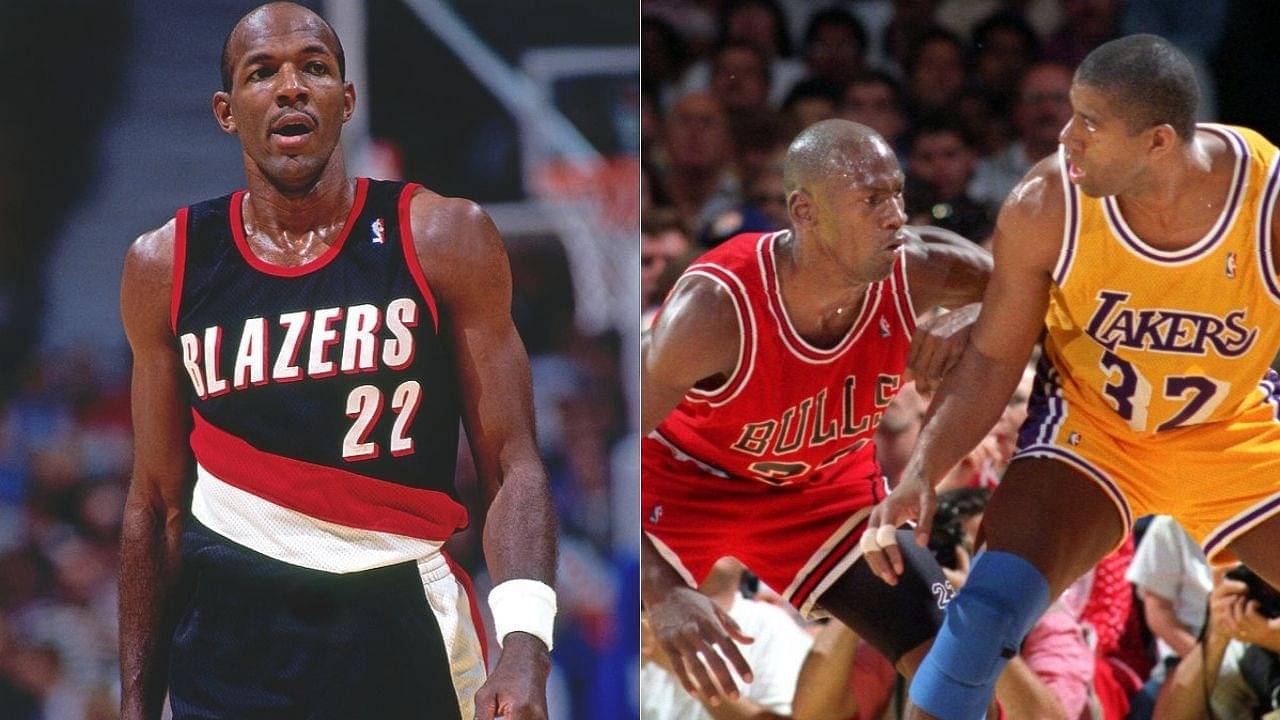 6’7” Clyde Drexler would suffer as Magic Johnson would talk trash to a 29 y/o Michael Jordan at the 1992 Dream Team practices