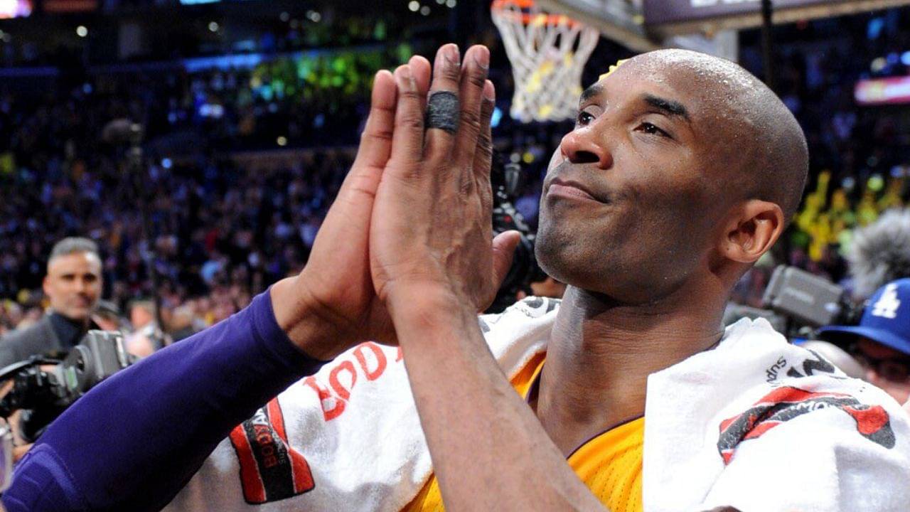Shane Battier put a hand in 6'6" Kobe Bryant's face for quite the mind-game