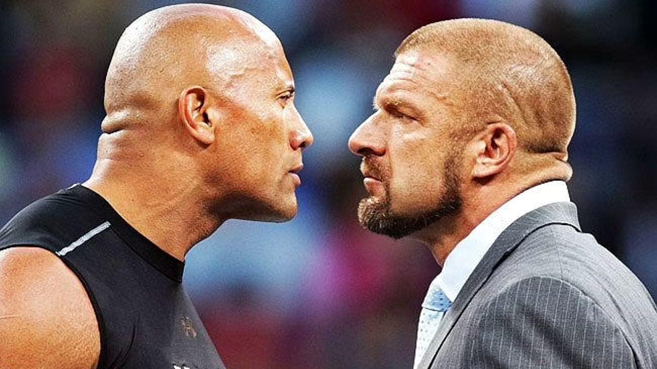 Triple H talks about The Rock
