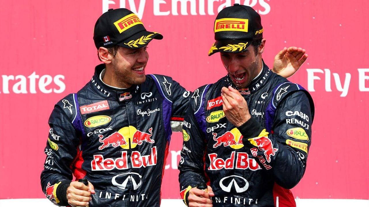 "McLaren failed to extract the potential Daniel Ricciardo has": Sebastian Vettel defends 33-year old former Red Bull teammate