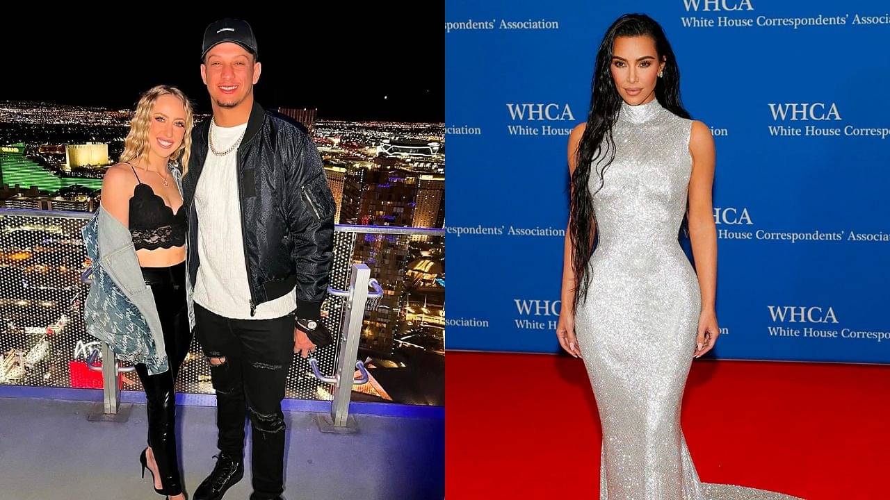 Patrick Mahomes' wife Brittany Matthews was jealous of $1.4 billion Kim Kardashian's 'glittery' White House appearance