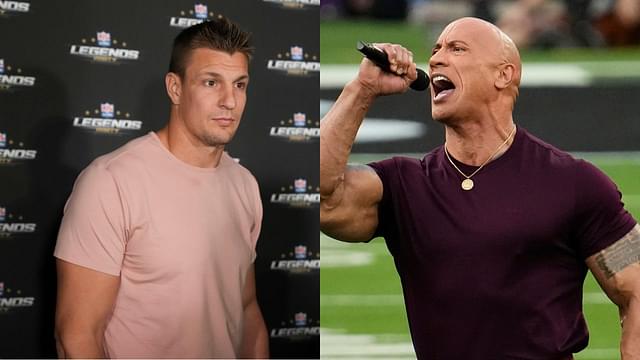 'I would love to have Dwayne 'The Rock' Johnson as my tag-team partner', Rob Gronkowski wants to return to WWE after claiming title belt at WrestleMania 33