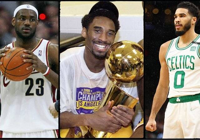 Kobe Bryant is the highest point getter in the Playoffs before turning 25 over LeBron James and Jayson Tatum