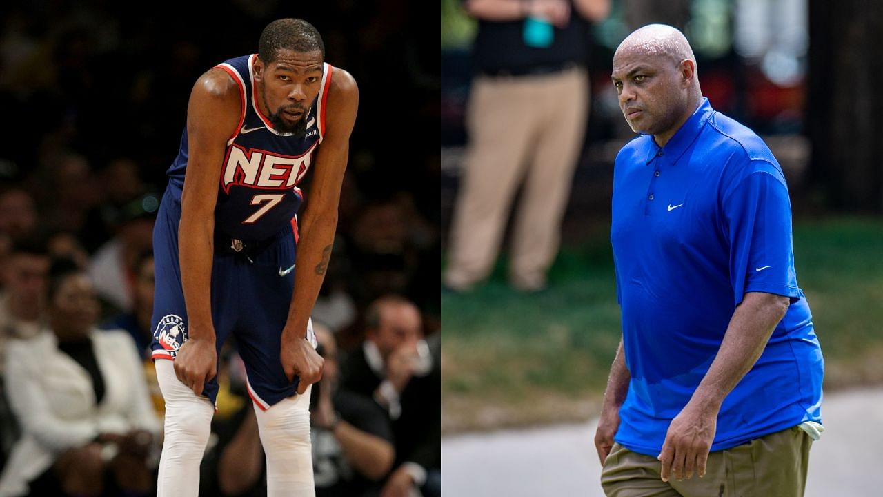 $50M worth Charles Barkley coins new nickname for Kevin Durant post decision to withdraw trade request from Nets