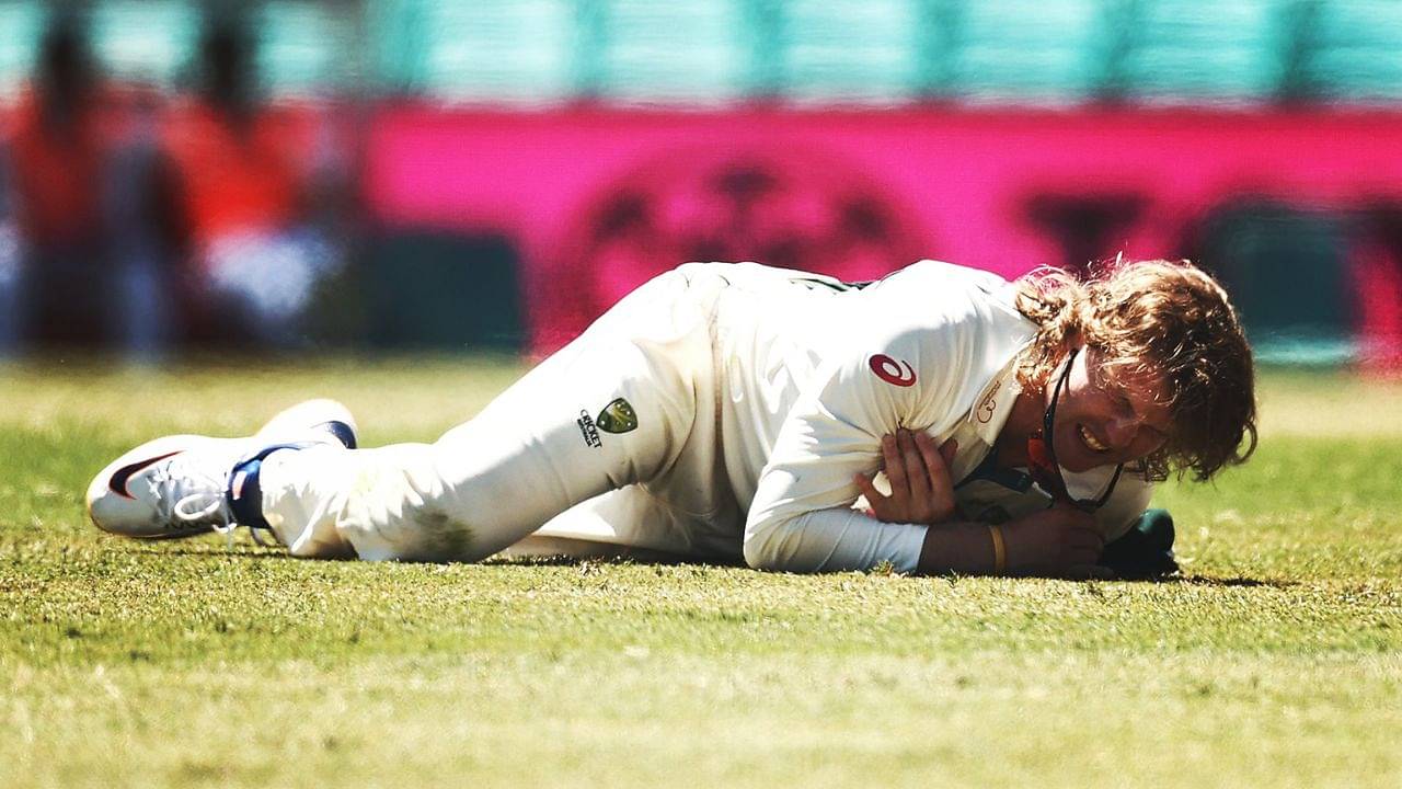 Will Pucovski made his test debut against India in January 2021, but he injured his shoulder in the match while fielding.