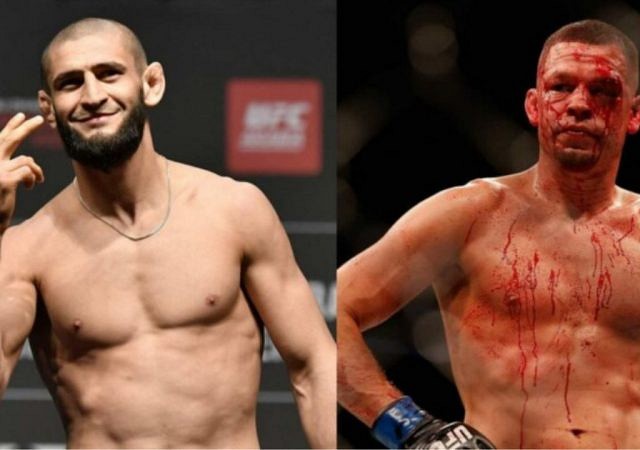 Anthony Smith Khamzat Chimaev Nate Diaz