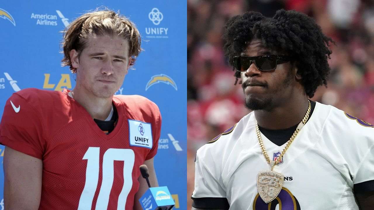NFL Twitter Gets Fired Up Over Lamar Jackson Being Ranked Higher Than Justin  Herbert On the NFL Top 100 List - The SportsRush