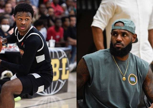 $10 million worth Bronny James proved to be better at golf than father, LeBron James