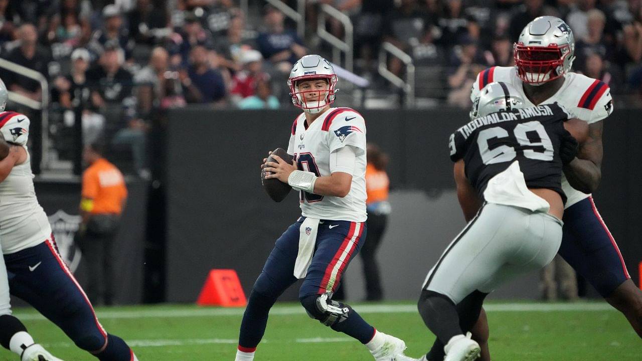 Mac Jones and the New England Patriots' Starters Get Humbled By the Las Vegas Raiders Backups In Their Last Preseason Game