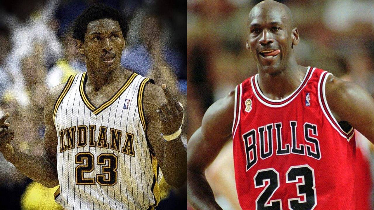6'6" Michael Jordan once shockingly had his ribs broken by Ron Artest