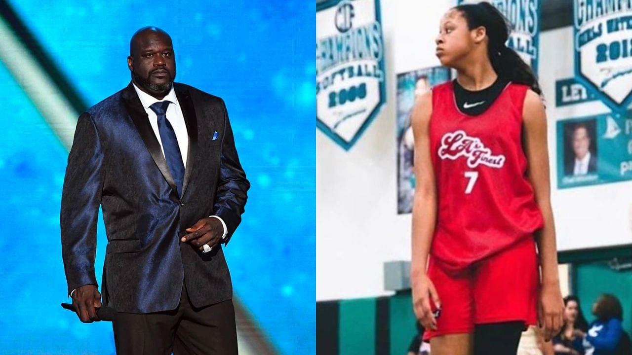 7'1" Shaquille O'Neal wouldn't play one-on-one with his 6'4", 15-year-old daughter because of this one reason