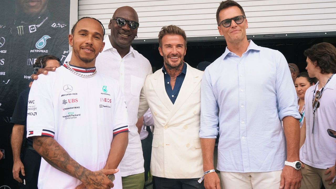 David Beckham wore the No.23 shirt because of Michael Jordan