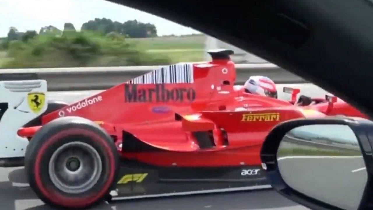 Man escapes $421 in fine for driving illegal F2 car in Ferrari livery on public highway