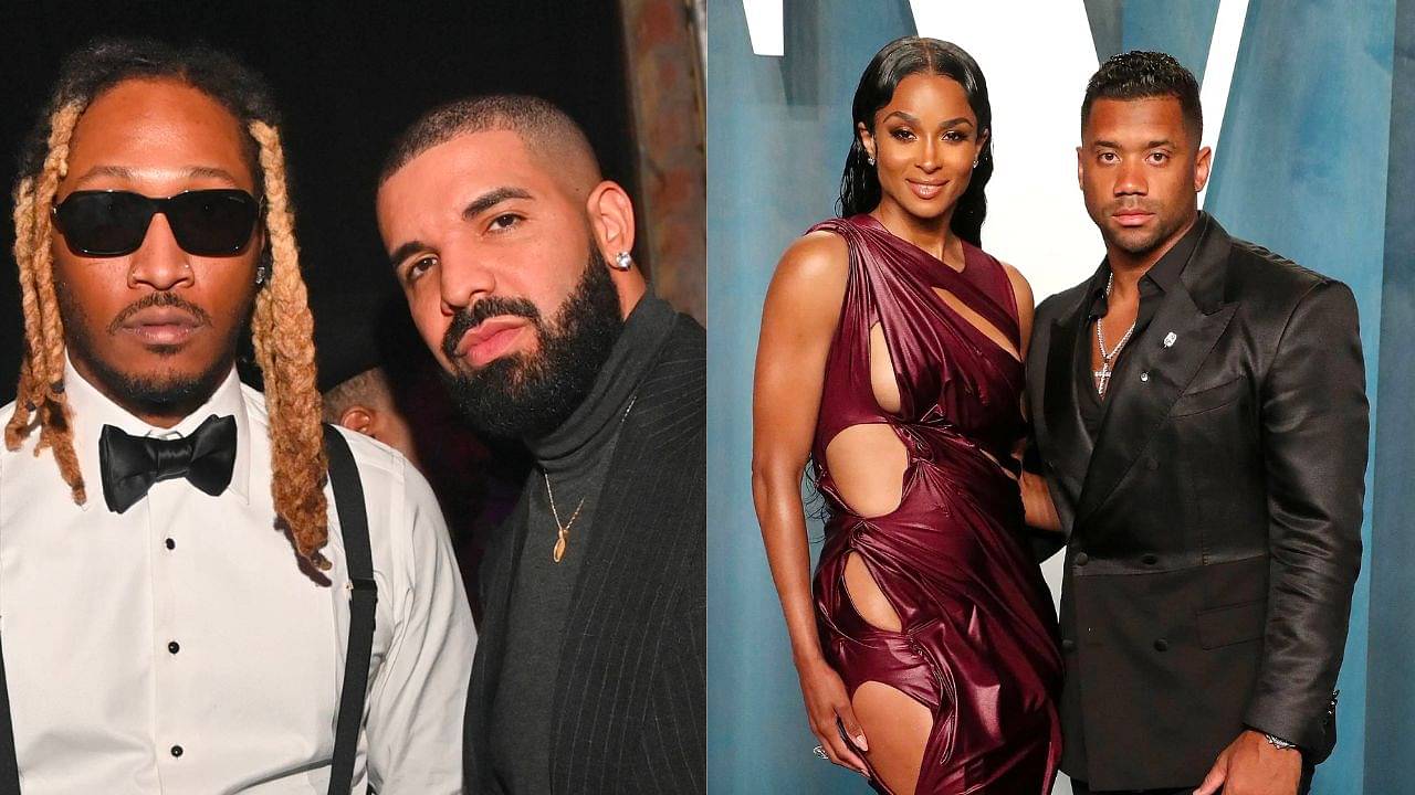 Russell Wilson and Ciara Wilson ditched Drake's party after $20 million singer's ex-lover and father of her son, Future, showed up