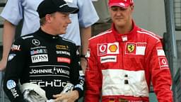 When Michael Schumacher dropped $45 million a year salary just not to team up with Kimi Raikkonen