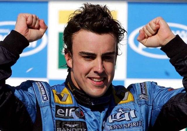 When Fernando Alonso tested for $6 Billion team at the Silverstone Circuit in 2002