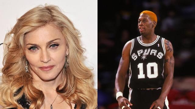 Madonna wouldn’t let 6’7 Dennis Rodman leave her room during their s*xual ‘adventures’